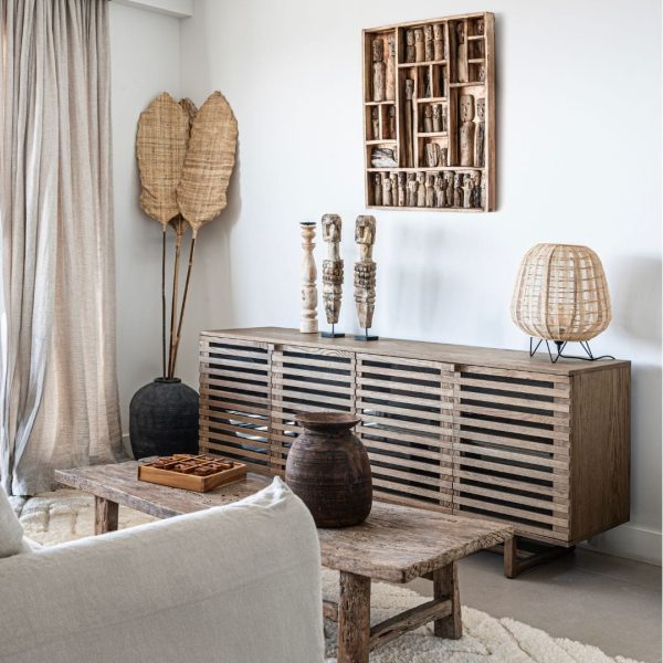 Sumba Tribe Wooden Wall Art | 60x80cm